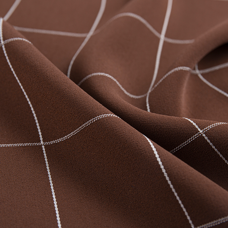 CEY Rayon Grid stof