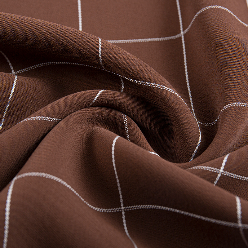 CEY Rayon Grid stof
