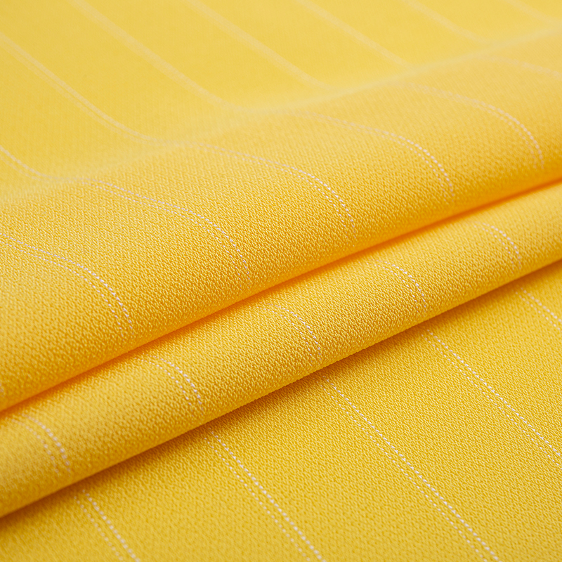 Kompositfilament soltørret linned Rayon Stripe stof